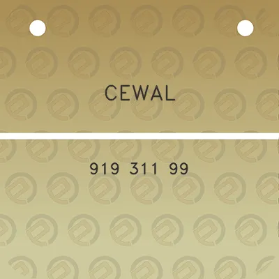 cewal-919-311-99