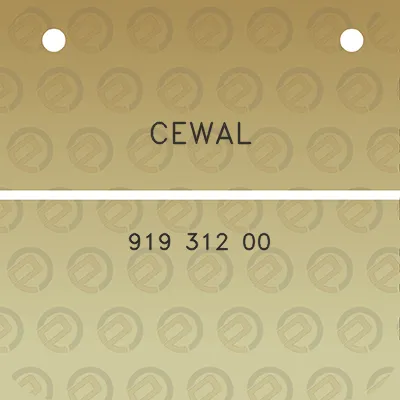 cewal-919-312-00