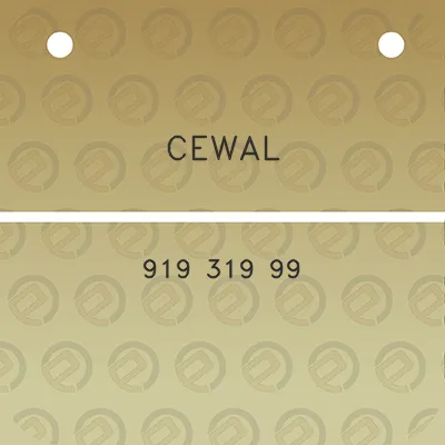 cewal-919-319-99