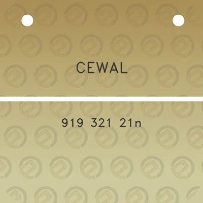 cewal-919-321-21n