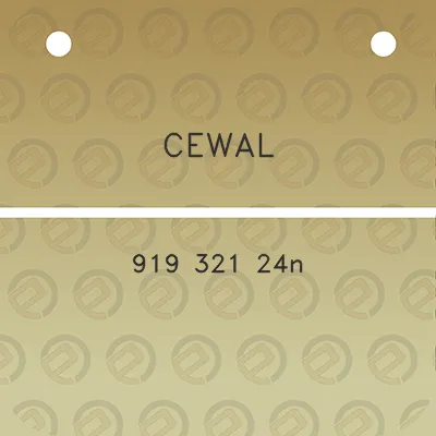 cewal-919-321-24n