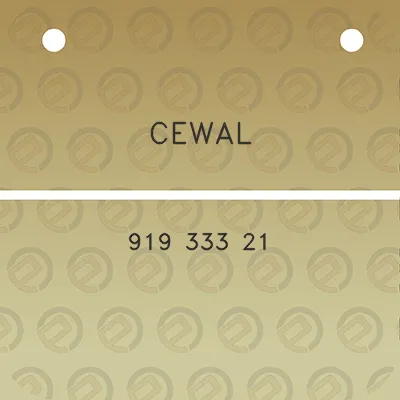 cewal-919-333-21