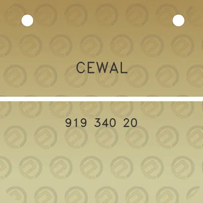 cewal-919-340-20