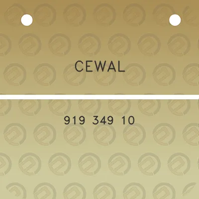 cewal-919-349-10