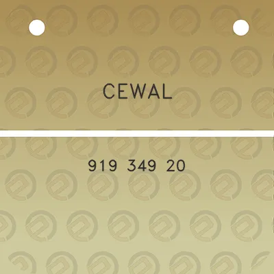 cewal-919-349-20