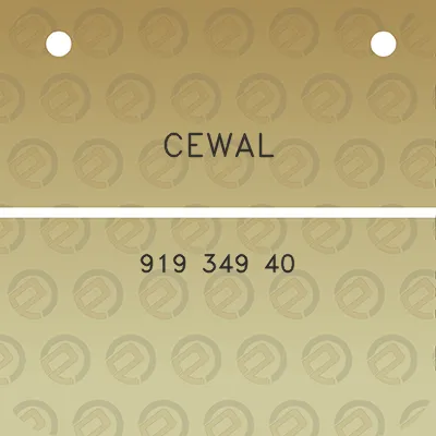 cewal-919-349-40