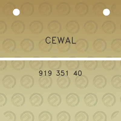 cewal-919-351-40