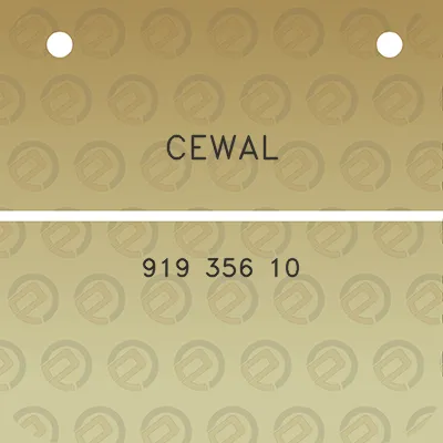 cewal-919-356-10