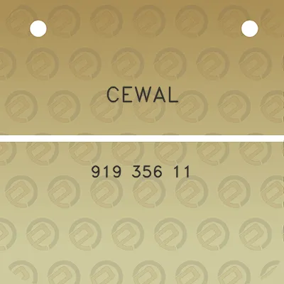 cewal-919-356-11