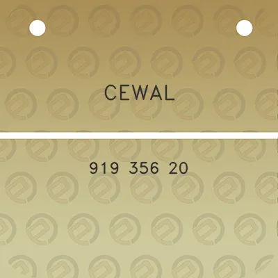 cewal-919-356-20