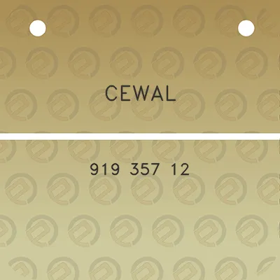 cewal-919-357-12