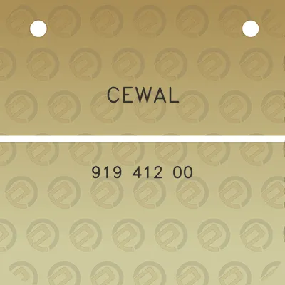 cewal-919-412-00