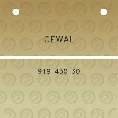 cewal-919-430-30