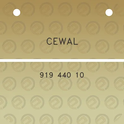 cewal-919-440-10