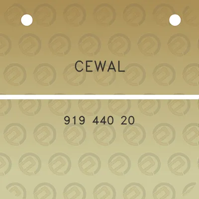 cewal-919-440-20