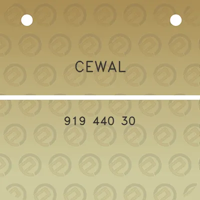 cewal-919-440-30