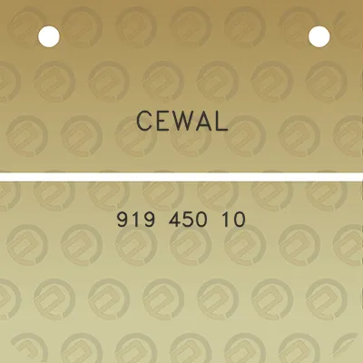 cewal-919-450-10