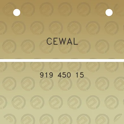 cewal-919-450-15