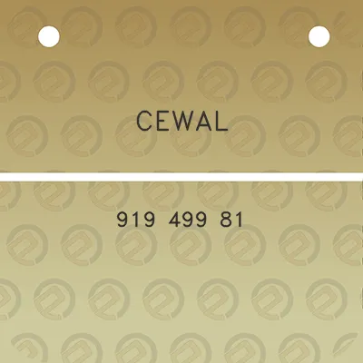 cewal-919-499-81