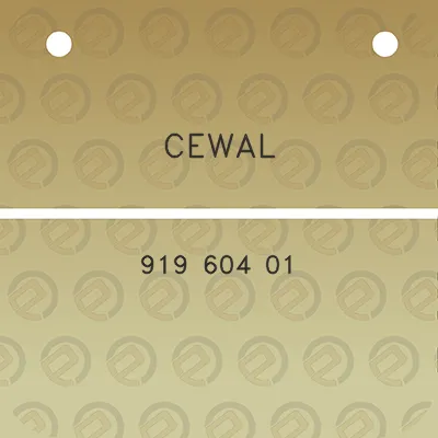 cewal-919-604-01