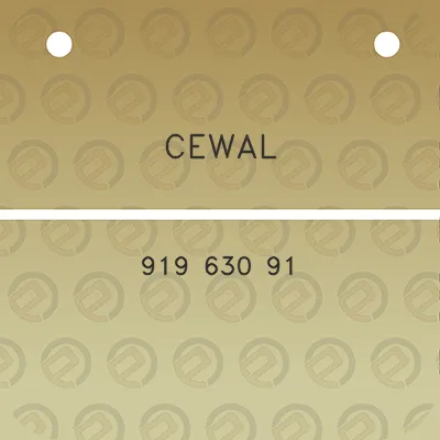 cewal-919-630-91