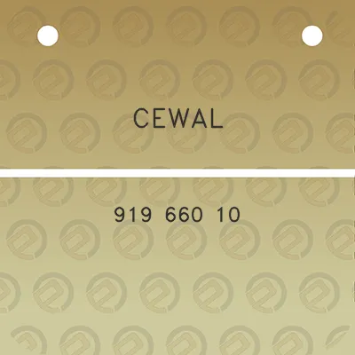 cewal-919-660-10