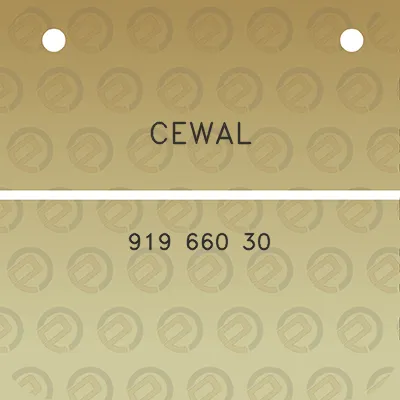 cewal-919-660-30