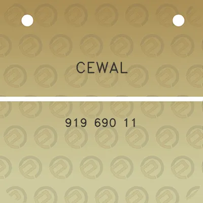 cewal-919-690-11