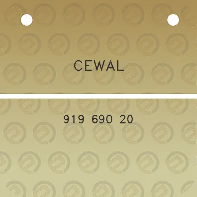 cewal-919-690-20