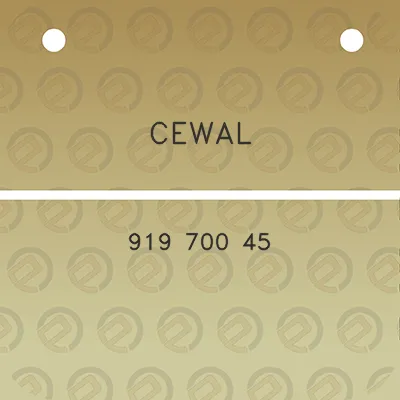 cewal-919-700-45