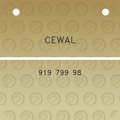 cewal-919-799-98