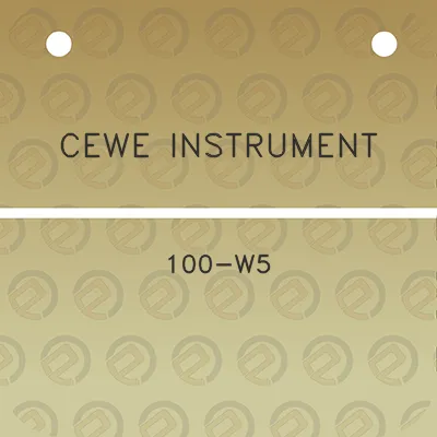 cewe-instrument-100-w5