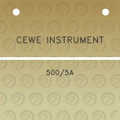 cewe-instrument-5005a