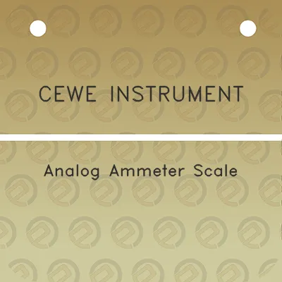 cewe-instrument-analog-ammeter-scale