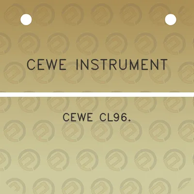 cewe-instrument-cewe-cl96