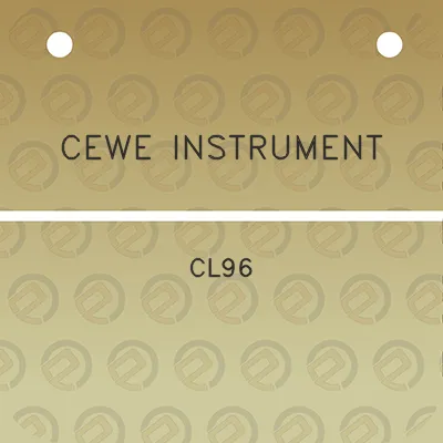 cewe-instrument-cl96