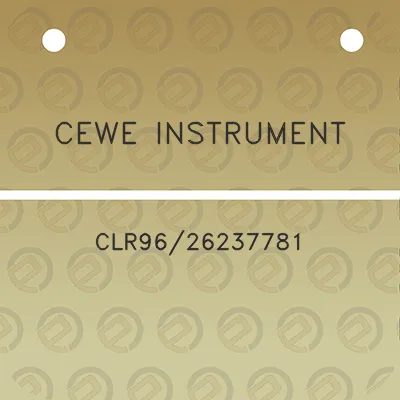 cewe-instrument-clr9626237781