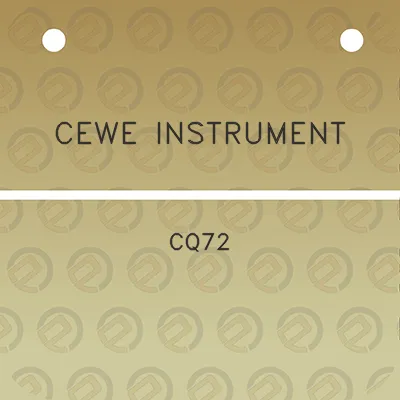 cewe-instrument-cq72