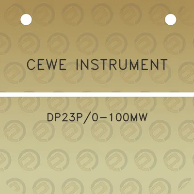 cewe-instrument-dp23p0-100mw