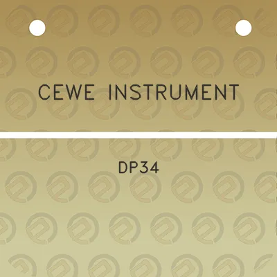 cewe-instrument-dp34