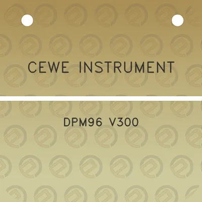 cewe-instrument-dpm96-v300