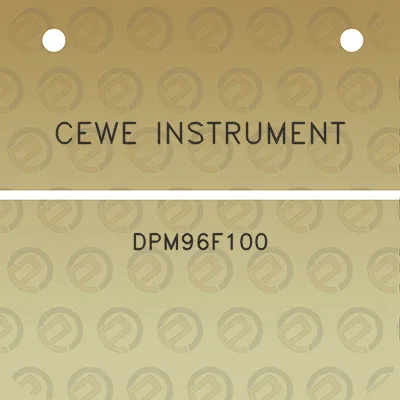 cewe-instrument-dpm96f100