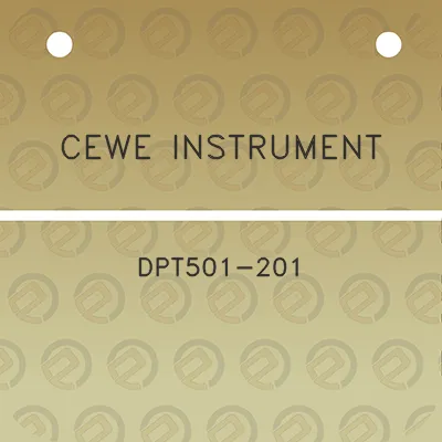 cewe-instrument-dpt501-201