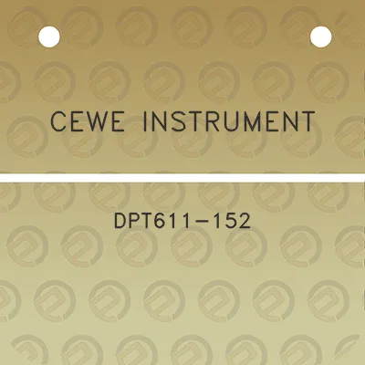 cewe-instrument-dpt611-152