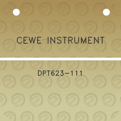 cewe-instrument-dpt623-111