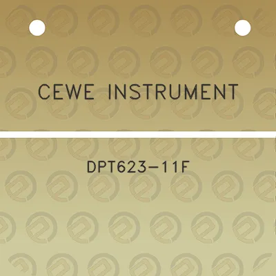 cewe-instrument-dpt623-11f