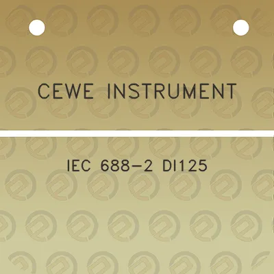 cewe-instrument-iec-688-2-di125