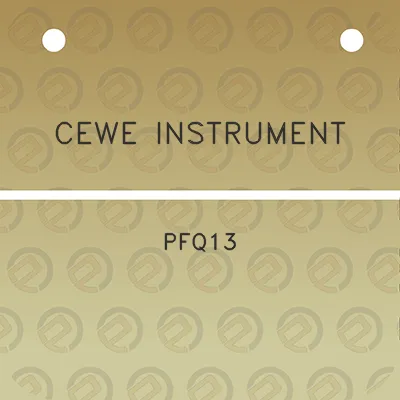 cewe-instrument-pfq13