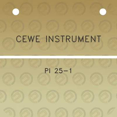 cewe-instrument-pi-25-1