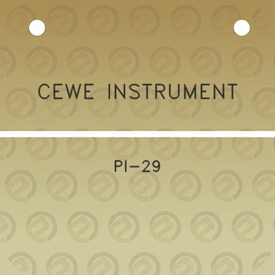 cewe-instrument-pi-29